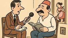 Vic: Novinar pita Muju: Vi ste pjesnik?