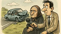 Vic: Pitali babu nakon prometne nesreće...