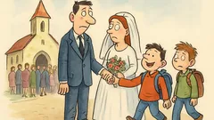 Vic: Idu Ivica i Perica kraj crkve