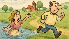 Vic: Pita žena muža o rijeci...