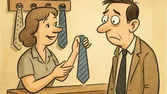 Vic: Kupujem mužu kravatu, da istakne oči