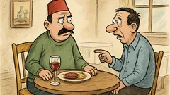 Vic: Sjedi Mujo u restoranu...