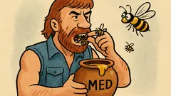 Vic: Kako Chuck Norris jede med?